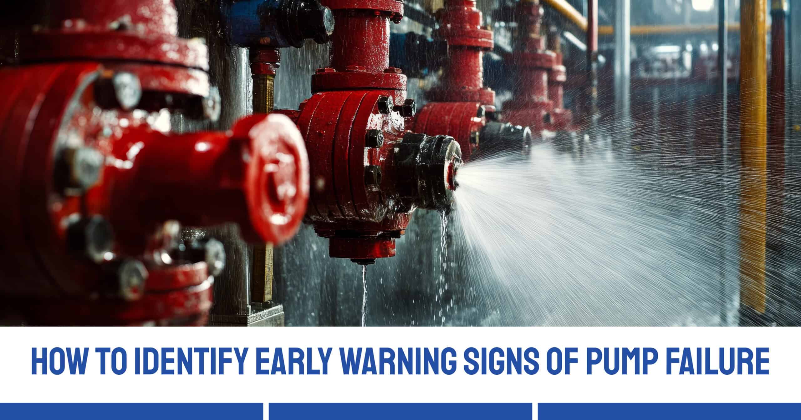 How to Identify Early Warning Signs of Pump Failure