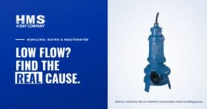 Fairbanks Nijhuis 5430WD submersible solids-handling pump — Diagnosing Low Flow at Municipal Pump Stations